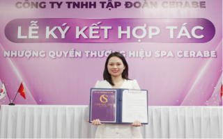 Lễ kí kết hợp tác toàn diện giữa Chuỗi nhượng quyền thương hiệu Spa Cerabe và Chủ Spa Nguyễn Thị Lan